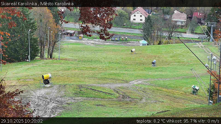 Skiareál Karolinka  - Město Karolinka - 29.10.2025 v 10:20 Skiareál Karolinka  - Město Karolinka - 29.10.2025 v 10:20