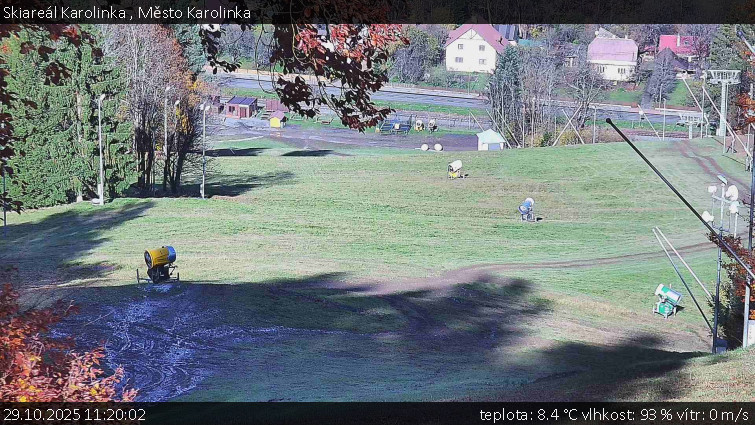 Skiareál Karolinka  - Město Karolinka - 29.10.2025 v 11:20 Skiareál Karolinka  - Město Karolinka - 29.10.2025 v 11:20