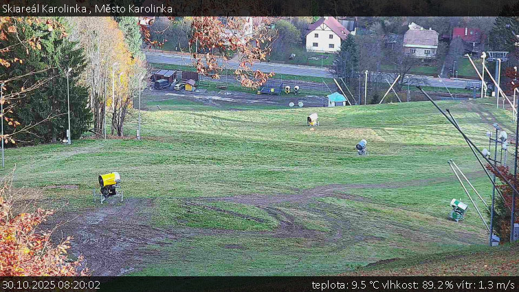 Skiareál Karolinka  - Město Karolinka - 30.10.2025 v 08:20 Skiareál Karolinka  - Město Karolinka - 30.10.2025 v 08:20