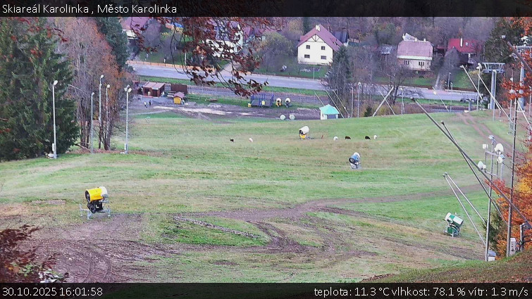 Skiareál Karolinka  - Město Karolinka - 30.10.2025 v 16:01 Skiareál Karolinka  - Město Karolinka - 30.10.2025 v 16:01