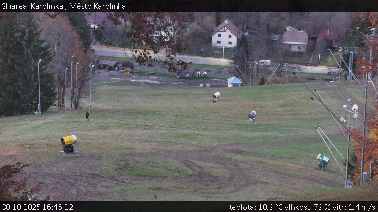 Skiareál Karolinka  - Město Karolinka - 30.10.2025 v 16:45 Skiareál Karolinka  - Město Karolinka - 30.10.2025 v 16:45
