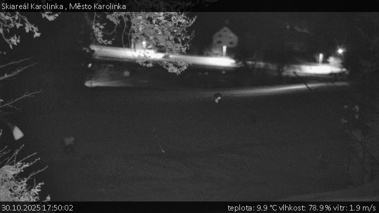 Skiareál Karolinka  - Město Karolinka - 30.10.2025 v 17:50 Skiareál Karolinka  - Město Karolinka - 30.10.2025 v 17:50