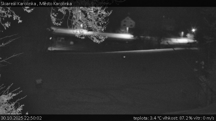 Skiareál Karolinka  - Město Karolinka - 30.10.2025 v 22:50 Skiareál Karolinka  - Město Karolinka - 30.10.2025 v 22:50