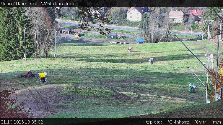 Skiareál Karolinka  - Město Karolinka - 31.10.2025 v 13:35 Skiareál Karolinka  - Město Karolinka - 31.10.2025 v 13:35