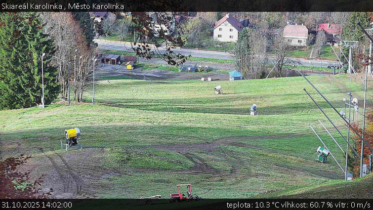 Skiareál Karolinka  - Město Karolinka - 31.10.2025 v 14:02 Skiareál Karolinka  - Město Karolinka - 31.10.2025 v 14:02