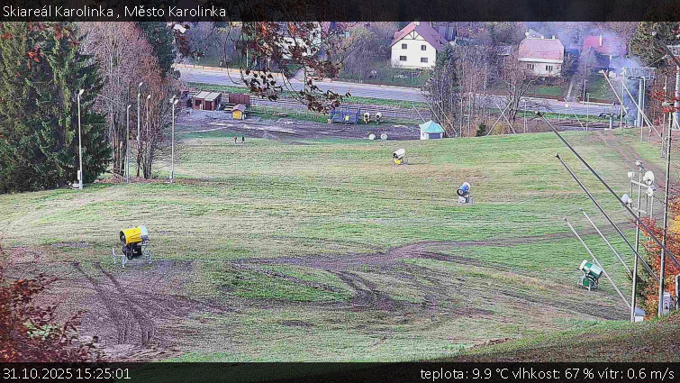 Skiareál Karolinka  - Město Karolinka - 31.10.2025 v 15:25 Skiareál Karolinka  - Město Karolinka - 31.10.2025 v 15:25