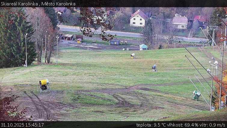 Skiareál Karolinka  - Město Karolinka - 31.10.2025 v 15:45 Skiareál Karolinka  - Město Karolinka - 31.10.2025 v 15:45