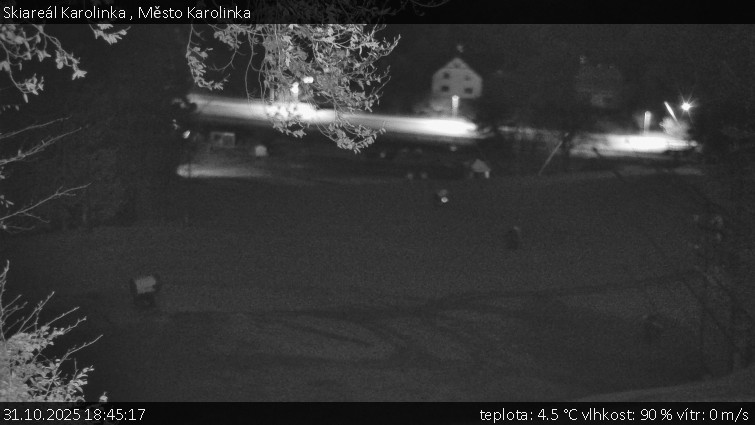 Skiareál Karolinka  - Město Karolinka - 31.10.2025 v 18:45 Skiareál Karolinka  - Město Karolinka - 31.10.2025 v 18:45