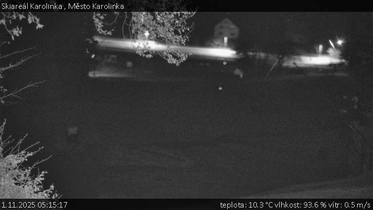 Skiareál Karolinka  - Město Karolinka - 1.11.2025 v 05:15 Skiareál Karolinka  - Město Karolinka - 1.11.2025 v 05:15