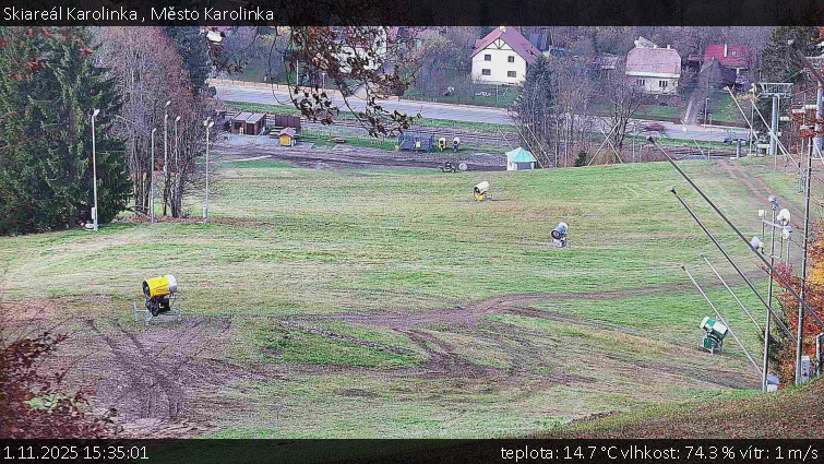 Skiareál Karolinka  - Město Karolinka - 1.11.2025 v 15:35 Skiareál Karolinka  - Město Karolinka - 1.11.2025 v 15:35