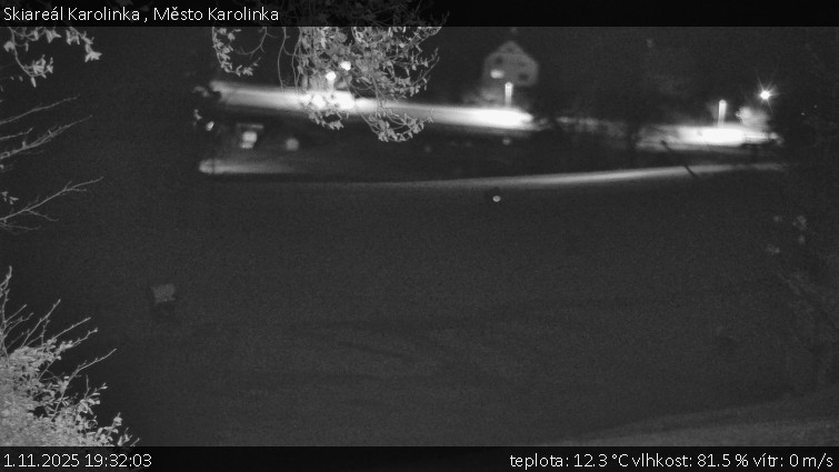 Skiareál Karolinka - Město Karolinka - 1.11.2025 v 19:32 Skiareál Karolinka - Město Karolinka - 1.11.2025 v 19:32