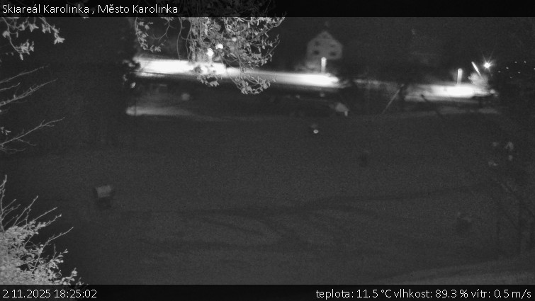 Skiareál Karolinka - Město Karolinka - 2.11.2025 v 18:25 Skiareál Karolinka - Město Karolinka - 2.11.2025 v 18:25