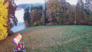 Skiareál Karolinka  - Prostřední část sjezdovky a snowpark - 25.10.2025 v 08:25 Skiareál Karolinka  - Prostřední část sjezdovky a snowpark - 25.10.2025 v 08:25
