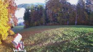 Skiareál Karolinka  - Prostřední část sjezdovky a snowpark - 25.10.2025 v 09:02 Skiareál Karolinka  - Prostřední část sjezdovky a snowpark - 25.10.2025 v 09:02