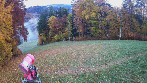 Skiareál Karolinka  - Prostřední část sjezdovky a snowpark - 25.10.2025 v 09:25 Skiareál Karolinka  - Prostřední část sjezdovky a snowpark - 25.10.2025 v 09:25