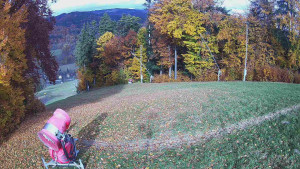 Skiareál Karolinka  - Prostřední část sjezdovky a snowpark - 25.10.2025 v 13:35 Skiareál Karolinka  - Prostřední část sjezdovky a snowpark - 25.10.2025 v 13:35