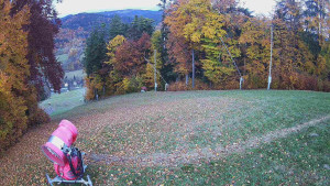 Skiareál Karolinka  - Prostřední část sjezdovky a snowpark - 25.10.2025 v 13:45 Skiareál Karolinka  - Prostřední část sjezdovky a snowpark - 25.10.2025 v 13:45