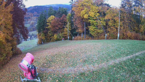 Skiareál Karolinka  - Prostřední část sjezdovky a snowpark - 25.10.2025 v 14:02 Skiareál Karolinka  - Prostřední část sjezdovky a snowpark - 25.10.2025 v 14:02