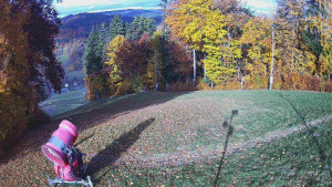 Skiareál Karolinka  - Prostřední část sjezdovky a snowpark - 25.10.2025 v 14:40 Skiareál Karolinka  - Prostřední část sjezdovky a snowpark - 25.10.2025 v 14:40