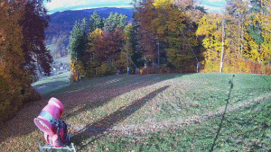 Skiareál Karolinka  - Prostřední část sjezdovky a snowpark - 25.10.2025 v 15:40 Skiareál Karolinka  - Prostřední část sjezdovky a snowpark - 25.10.2025 v 15:40