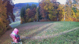 Skiareál Karolinka  - Prostřední část sjezdovky a snowpark - 25.10.2025 v 15:55 Skiareál Karolinka  - Prostřední část sjezdovky a snowpark - 25.10.2025 v 15:55
