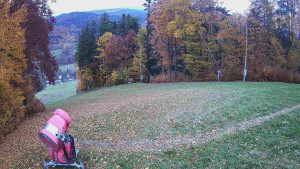 Skiareál Karolinka  - Prostřední část sjezdovky a snowpark - 25.10.2025 v 17:10 Skiareál Karolinka  - Prostřední část sjezdovky a snowpark - 25.10.2025 v 17:10