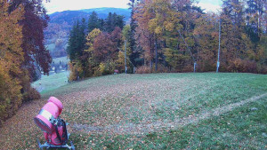 Skiareál Karolinka  - Prostřední část sjezdovky a snowpark - 25.10.2025 v 17:32 Skiareál Karolinka  - Prostřední část sjezdovky a snowpark - 25.10.2025 v 17:32
