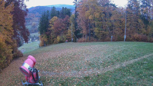Skiareál Karolinka  - Prostřední část sjezdovky a snowpark - 25.10.2025 v 17:45 Skiareál Karolinka  - Prostřední část sjezdovky a snowpark - 25.10.2025 v 17:45
