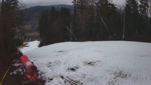 Skiareál Karolinka - Prostřední část sjezdovky a snowpark - 6.12.2025 v 07:10 Skiareál Karolinka - Prostřední část sjezdovky a snowpark - 6.12.2025 v 07:10