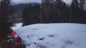 Skiareál Karolinka - Prostřední část sjezdovky a snowpark - 6.12.2025 v 07:15 Skiareál Karolinka - Prostřední část sjezdovky a snowpark - 6.12.2025 v 07:15