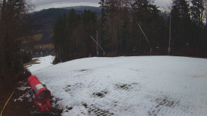 Skiareál Karolinka - Prostřední část sjezdovky a snowpark - 6.12.2025 v 08:20 Skiareál Karolinka - Prostřední část sjezdovky a snowpark - 6.12.2025 v 08:20