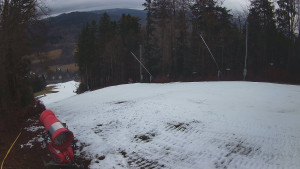 Skiareál Karolinka - Prostřední část sjezdovky a snowpark - 6.12.2025 v 08:35 Skiareál Karolinka - Prostřední část sjezdovky a snowpark - 6.12.2025 v 08:35