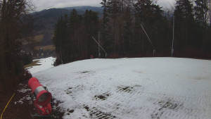 Skiareál Karolinka - Prostřední část sjezdovky a snowpark - 6.12.2025 v 09:02 Skiareál Karolinka - Prostřední část sjezdovky a snowpark - 6.12.2025 v 09:02