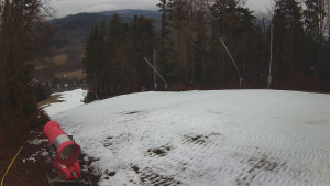 Skiareál Karolinka - Prostřední část sjezdovky a snowpark - 6.12.2025 v 09:25 Skiareál Karolinka - Prostřední část sjezdovky a snowpark - 6.12.2025 v 09:25