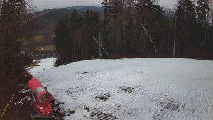 Skiareál Karolinka - Prostřední část sjezdovky a snowpark - 6.12.2025 v 09:32 Skiareál Karolinka - Prostřední část sjezdovky a snowpark - 6.12.2025 v 09:32
