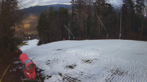 Skiareál Karolinka - Prostřední část sjezdovky a snowpark - 6.12.2025 v 10:20 Skiareál Karolinka - Prostřední část sjezdovky a snowpark - 6.12.2025 v 10:20
