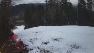 Skiareál Karolinka - Prostřední část sjezdovky a snowpark - 6.12.2025 v 10:40 Skiareál Karolinka - Prostřední část sjezdovky a snowpark - 6.12.2025 v 10:40