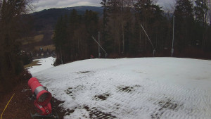 Skiareál Karolinka - Prostřední část sjezdovky a snowpark - 6.12.2025 v 12:32 Skiareál Karolinka - Prostřední část sjezdovky a snowpark - 6.12.2025 v 12:32