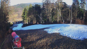 Skiareál Karolinka - Prostřední část sjezdovky a snowpark - 13.12.2025 v 10:25 Skiareál Karolinka - Prostřední část sjezdovky a snowpark - 13.12.2025 v 10:25