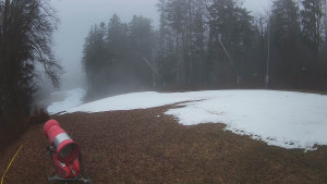 Skiareál Karolinka - Prostřední část sjezdovky a snowpark - 13.12.2025 v 13:20 Skiareál Karolinka - Prostřední část sjezdovky a snowpark - 13.12.2025 v 13:20