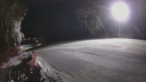 Skiareál Karolinka - Prostřední část sjezdovky a snowpark - 2.1.2026 v 02:45 Skiareál Karolinka - Prostřední část sjezdovky a snowpark - 2.1.2026 v 02:45