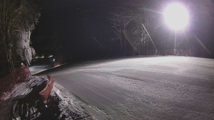 Skiareál Karolinka - Prostřední část sjezdovky a snowpark - 2.1.2026 v 04:25 Skiareál Karolinka - Prostřední část sjezdovky a snowpark - 2.1.2026 v 04:25