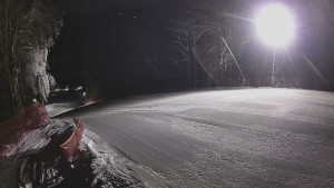 Skiareál Karolinka - Prostřední část sjezdovky a snowpark - 2.1.2026 v 05:55 Skiareál Karolinka - Prostřední část sjezdovky a snowpark - 2.1.2026 v 05:55
