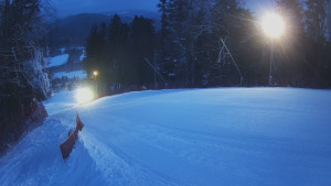 Skiareál Karolinka - Prostřední část sjezdovky a snowpark - 7.1.2026 v 07:20 Skiareál Karolinka - Prostřední část sjezdovky a snowpark - 7.1.2026 v 07:20