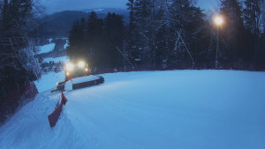 Skiareál Karolinka - Prostřední část sjezdovky a snowpark - 7.1.2026 v 07:40 Skiareál Karolinka - Prostřední část sjezdovky a snowpark - 7.1.2026 v 07:40