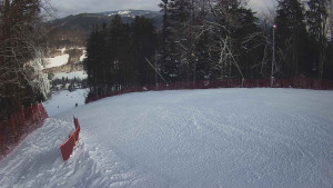 Skiareál Karolinka - Prostřední část sjezdovky a snowpark - 7.1.2026 v 10:20 Skiareál Karolinka - Prostřední část sjezdovky a snowpark - 7.1.2026 v 10:20