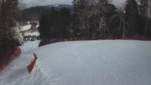 Skiareál Karolinka - Prostřední část sjezdovky a snowpark - 7.1.2026 v 10:35 Skiareál Karolinka - Prostřední část sjezdovky a snowpark - 7.1.2026 v 10:35