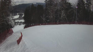 Skiareál Karolinka - Prostřední část sjezdovky a snowpark - 7.1.2026 v 10:55 Skiareál Karolinka - Prostřední část sjezdovky a snowpark - 7.1.2026 v 10:55