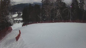 Skiareál Karolinka - Prostřední část sjezdovky a snowpark - 7.1.2026 v 11:32 Skiareál Karolinka - Prostřední část sjezdovky a snowpark - 7.1.2026 v 11:32