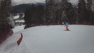 Skiareál Karolinka - Prostřední část sjezdovky a snowpark - 7.1.2026 v 11:40 Skiareál Karolinka - Prostřední část sjezdovky a snowpark - 7.1.2026 v 11:40